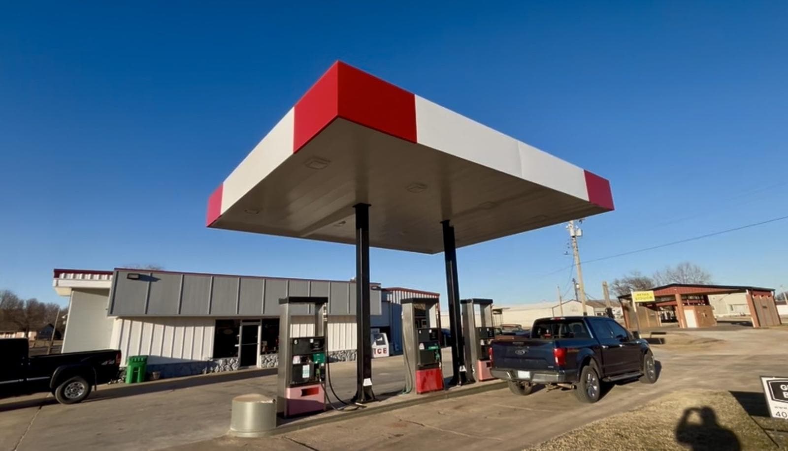 25 × 30 Vehicular Fueling Station Canopy