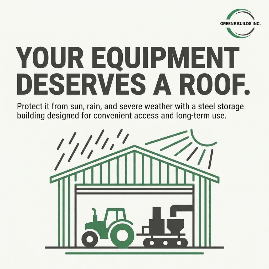Protect Equipment Investment Steel Building