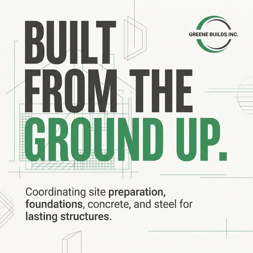 Steel Building Foundation Site Preparation